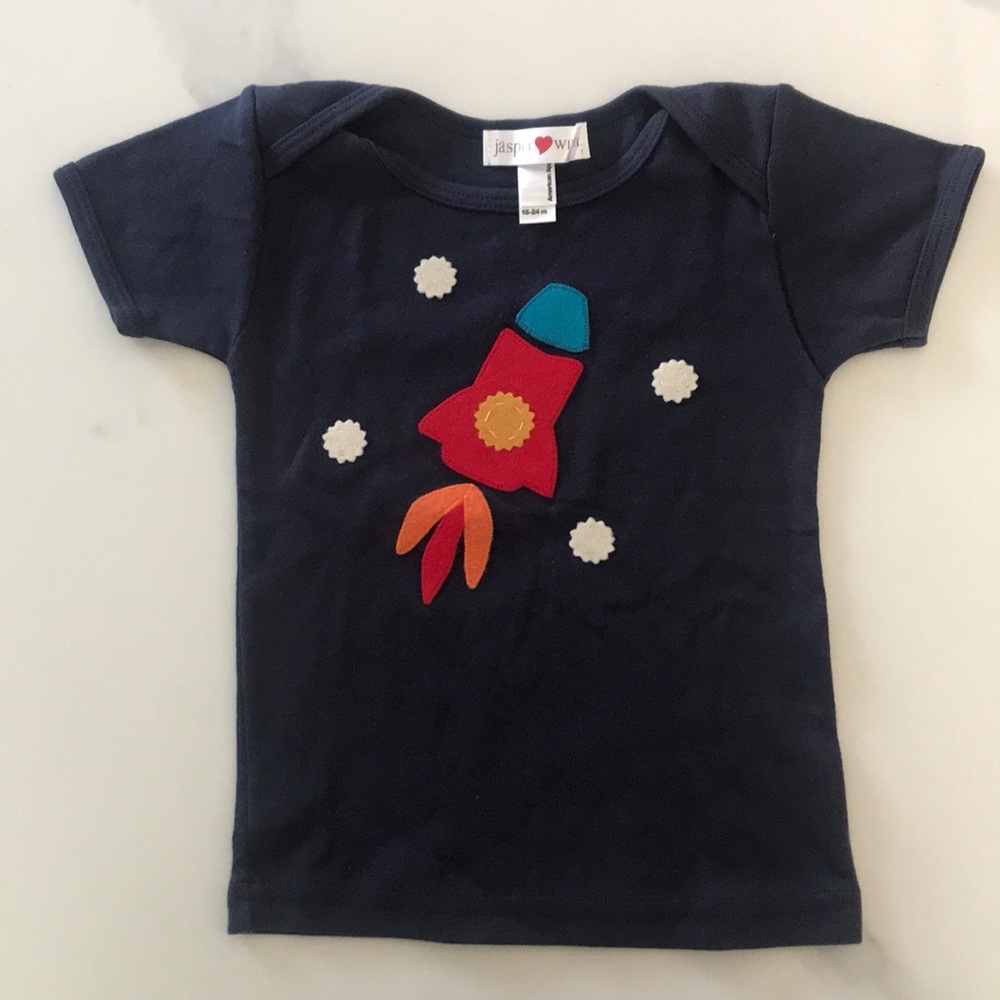 New Jasper Hearts Wren Baby Tee 18-24 M
